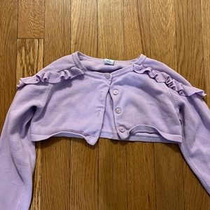 Light purple cropped sweater
